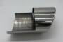 Supersport Powerendrohr 92x157mm Edelstahl links EG