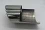 Supersport Powerendrohr 92x157mm Edelstahl rechts EG